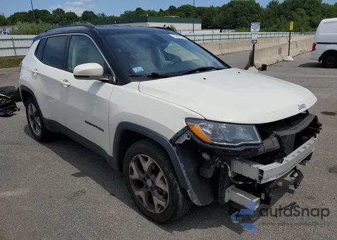 2020 Jeep Compass Limited z USA, uszkodzony, nr VIN 3C4NJCCBXLT134412